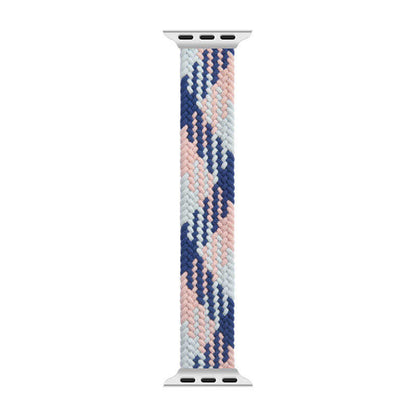 Watch Ultra 49mm Kordon Wiwu Braided Solo Loop Contrast Color Large Strap Kayış