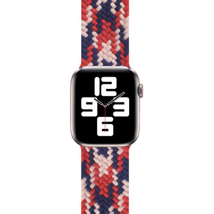 Watch Ultra 49mm Kordon Wiwu Braided Solo Loop Contrast Color Medium Strap Kayış