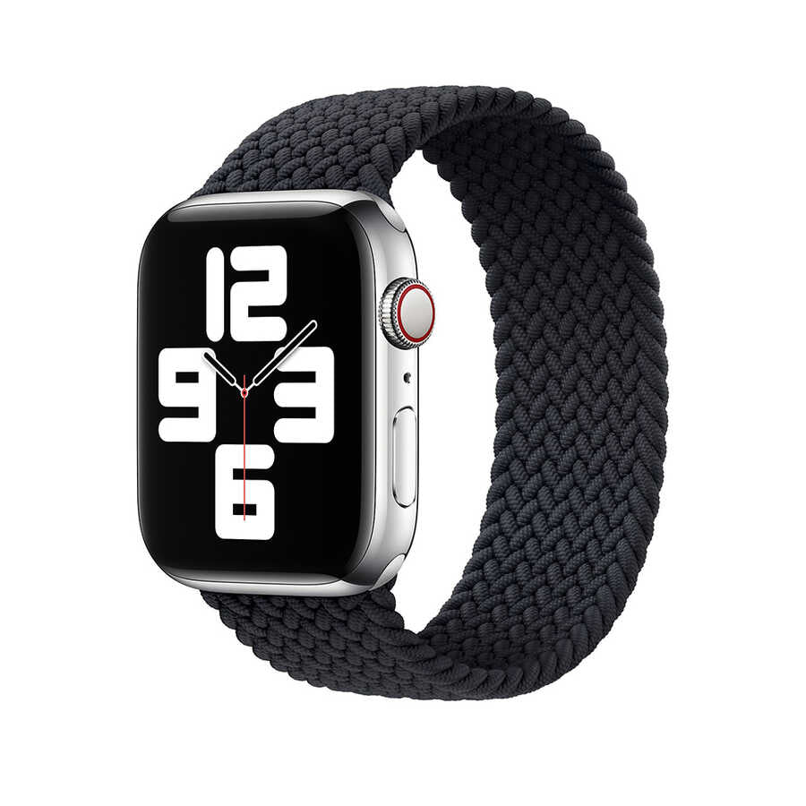 Watch Ultra 49mm Kordon Wiwu Braided Solo Loop Large Strap Kayış