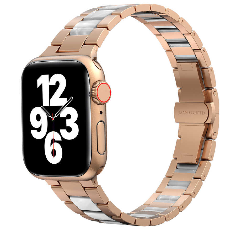 Watch Ultra 49mm Kordon Wiwu Resin Steel Belt Metal Strap Kayış