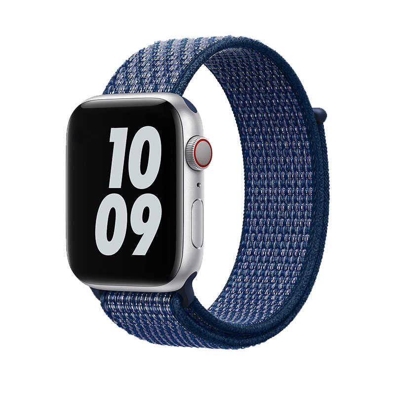 Watch Ultra 49mm Kordon Wiwu Sport Loop Hasır Strap Kayış