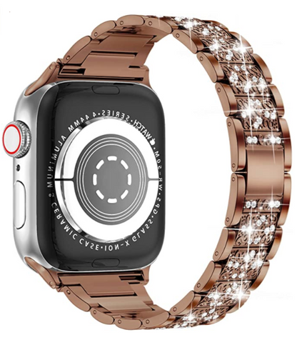 Watch Ultra 49mm Kordon Wiwu Three Beads Set Auger Metal Strap Kayış