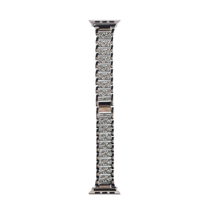 Watch Ultra 49mm Kordon Wiwu Three Beads Set Auger Metal Strap Kayış