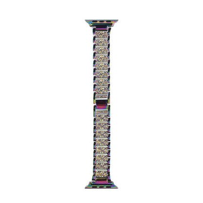 Watch Ultra 49mm Kordon Wiwu Three Beads Set Auger Metal Strap Kayış