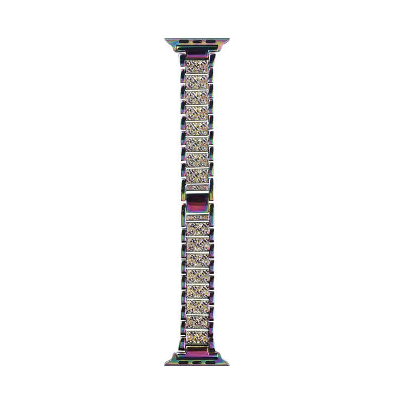 Watch Ultra 49mm Kordon Wiwu Three Beads Set Auger Metal Strap Kayış