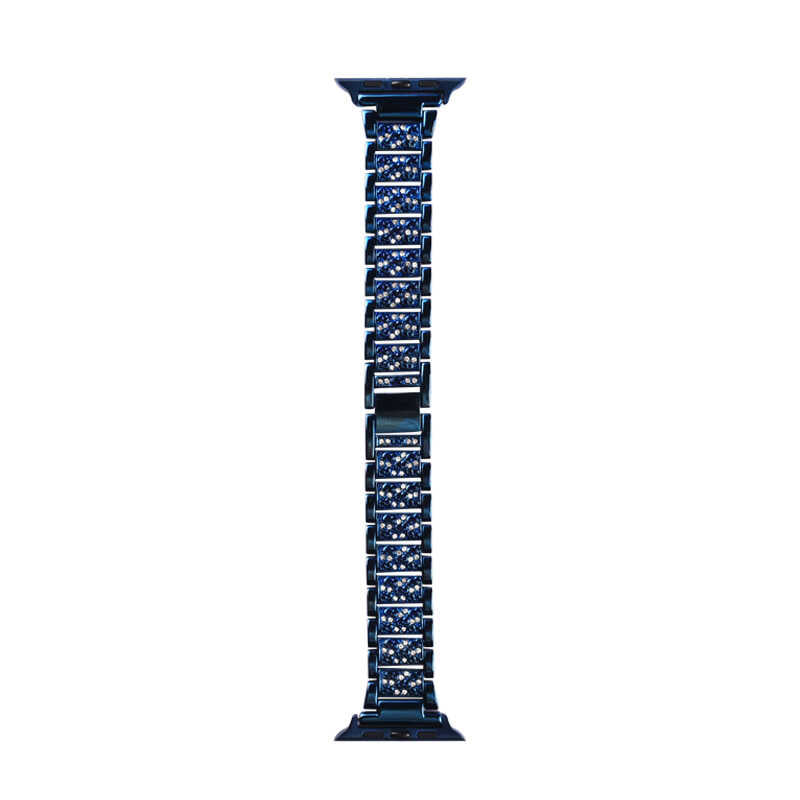 Watch Ultra 49mm Kordon Wiwu Three Beads Set Auger Metal Strap Kayış