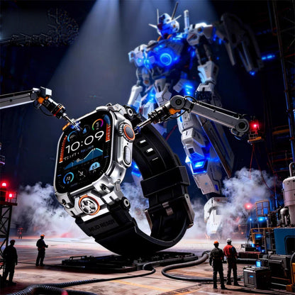 Watch Ultra 49mm Mohseven iWatch Armor Silikon Kordon