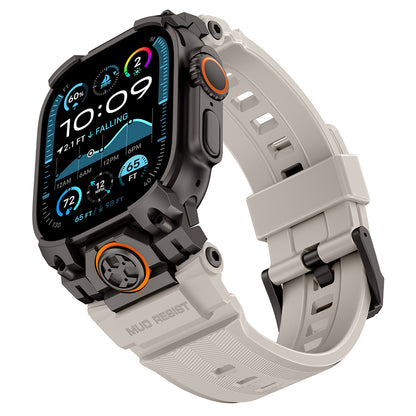 Watch Ultra 49mm Mohseven iWatch Armor Silikon Kordon