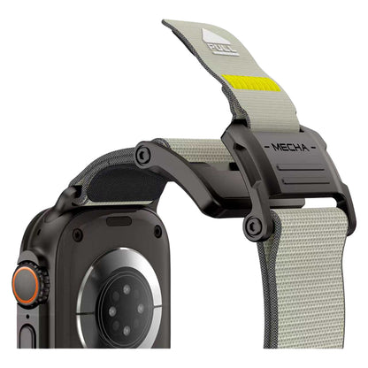 Watch Ultra 49mm Mohseven iWatch Mecha Sport Hasır Kordon