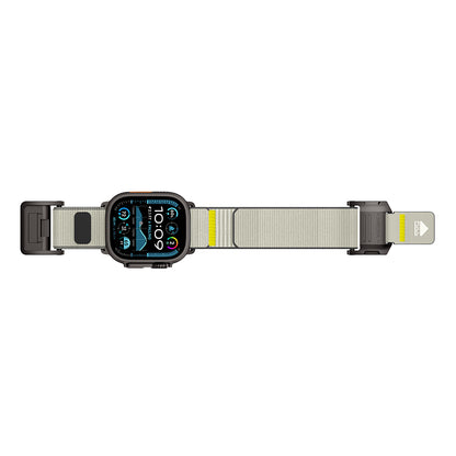 Watch Ultra 49mm Mohseven iWatch Mecha Sport Hasır Kordon