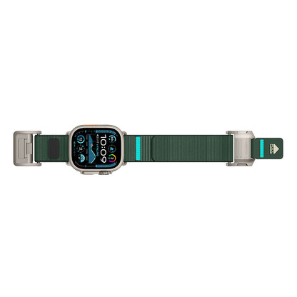 Watch Ultra 49mm Mohseven iWatch Mecha Sport Hasır Kordon