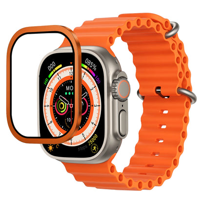 Watch Ultra 49mm Mohseven iWatch Serisi Safir Akıllı Saat Temperli Cam Ekran Koruyucu