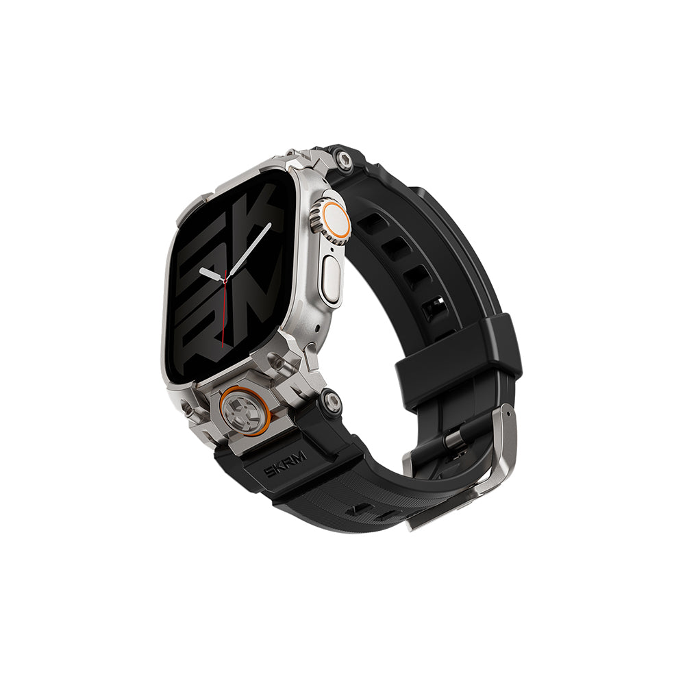 Watch Ultra 49mm SkinArma Talon Serisi Suya Dayanıklı Silikon Kordon
