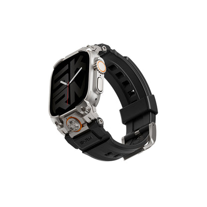 Watch Ultra 49mm SkinArma Talon Serisi Suya Dayanıklı Silikon Kordon