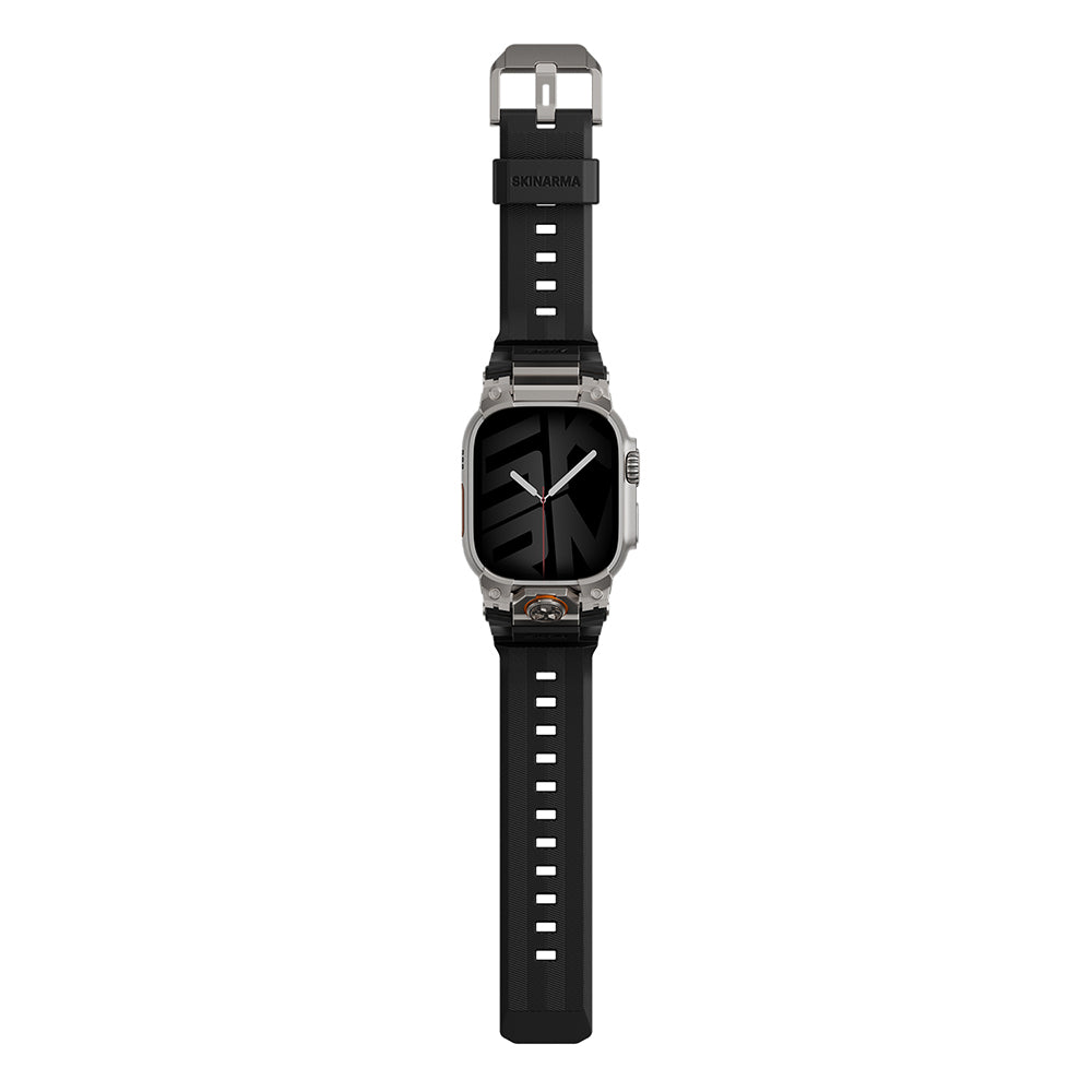 Watch Ultra 49mm SkinArma Talon Serisi Suya Dayanıklı Silikon Kordon