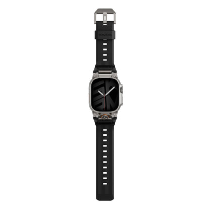 Watch Ultra 49mm SkinArma Talon Serisi Suya Dayanıklı Silikon Kordon