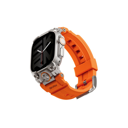 Watch Ultra 49mm SkinArma Talon Serisi Suya Dayanıklı Silikon Kordon