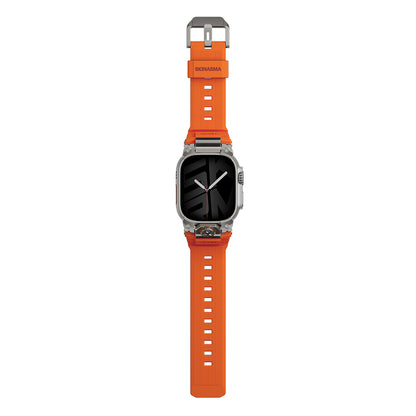 Watch Ultra 49mm SkinArma Talon Serisi Suya Dayanıklı Silikon Kordon