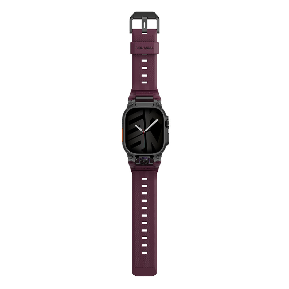 Watch Ultra 49mm SkinArma Talon Serisi Suya Dayanıklı Silikon Kordon