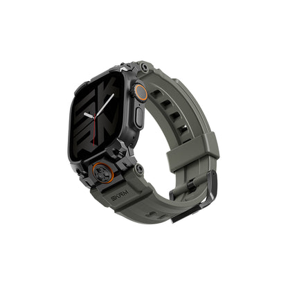 Watch Ultra 49mm SkinArma Talon Serisi Suya Dayanıklı Silikon Kordon