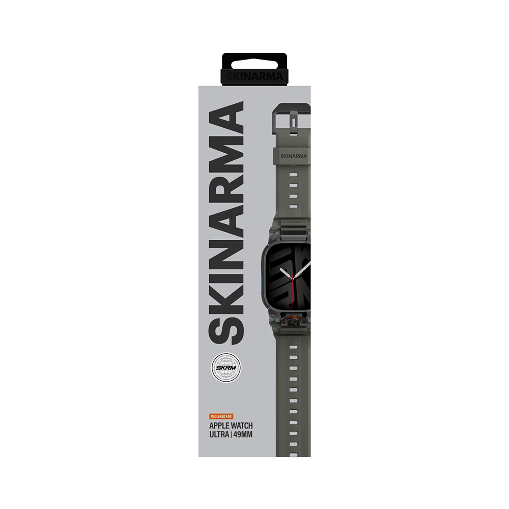 Watch Ultra 49mm SkinArma Talon Serisi Suya Dayanıklı Silikon Kordon