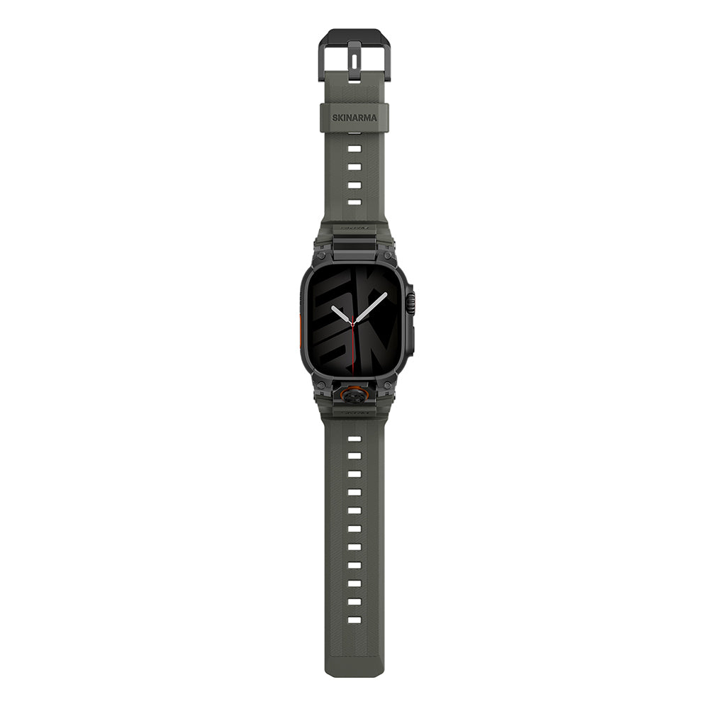 Watch Ultra 49mm SkinArma Talon Serisi Suya Dayanıklı Silikon Kordon