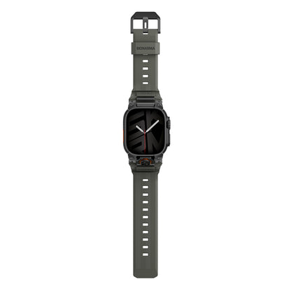 Watch Ultra 49mm SkinArma Talon Serisi Suya Dayanıklı Silikon Kordon