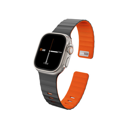 Watch Ultra 49mm Wiwu Mag Secur Serisi Silikon Kordon