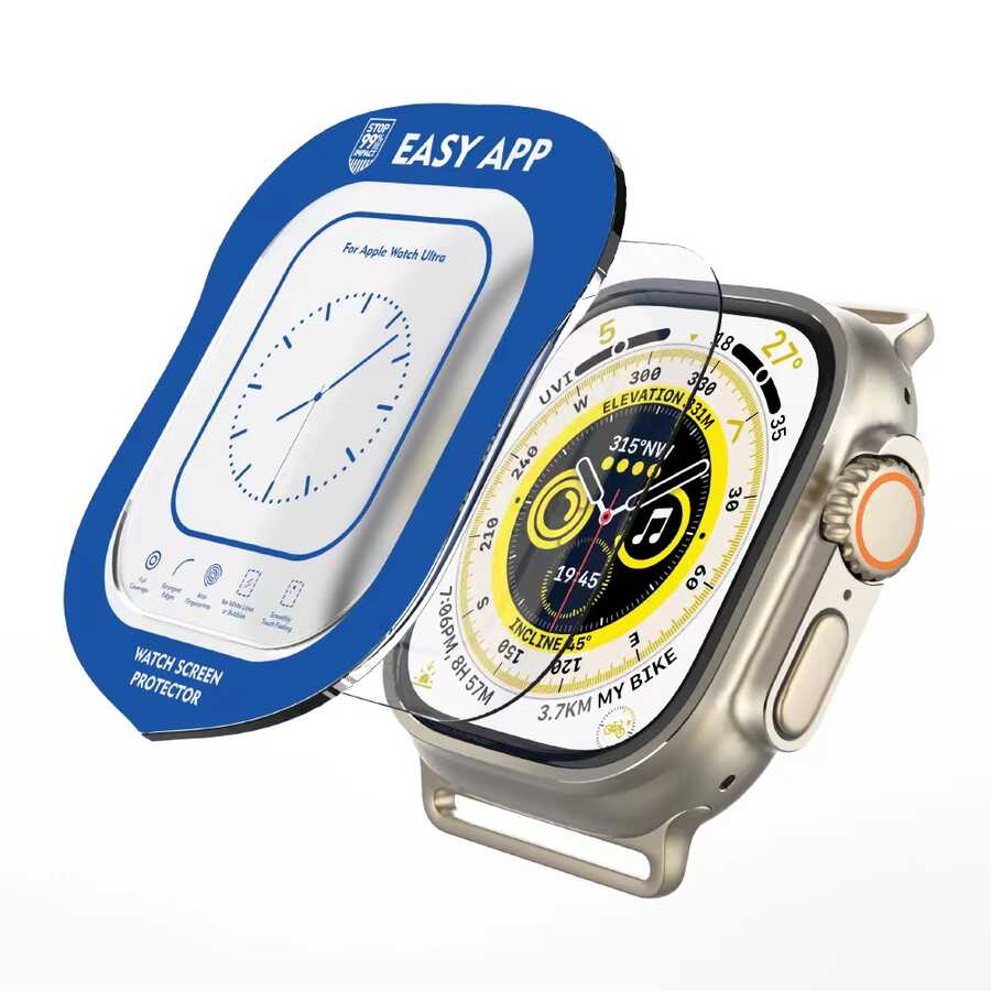 Watch Ultra 49mm Zore Easy Cam Ekran Koruyucu