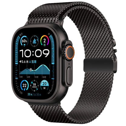 Watch Ultra 49mm Zore KRD-121 Metal Hasır Kordon