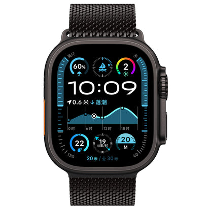 Watch Ultra 49mm Zore KRD-121 Metal Hasır Kordon