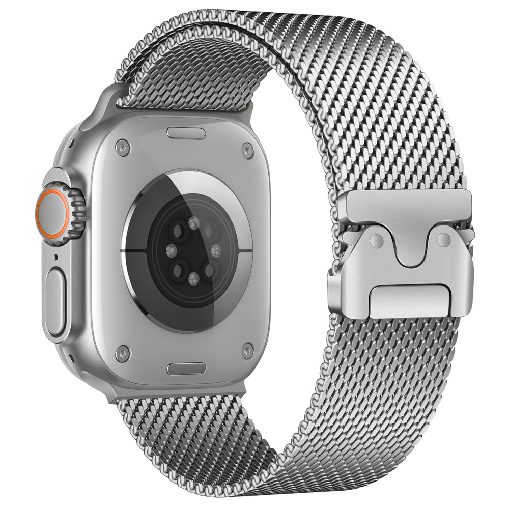 Watch Ultra 49mm Zore KRD-121 Metal Hasır Kordon