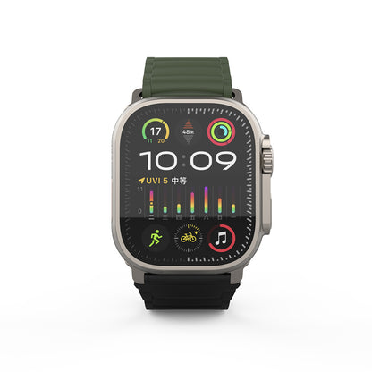 Watch Ultra 49mm Zore KRD-122 Silikon Kordon Strap Kayış