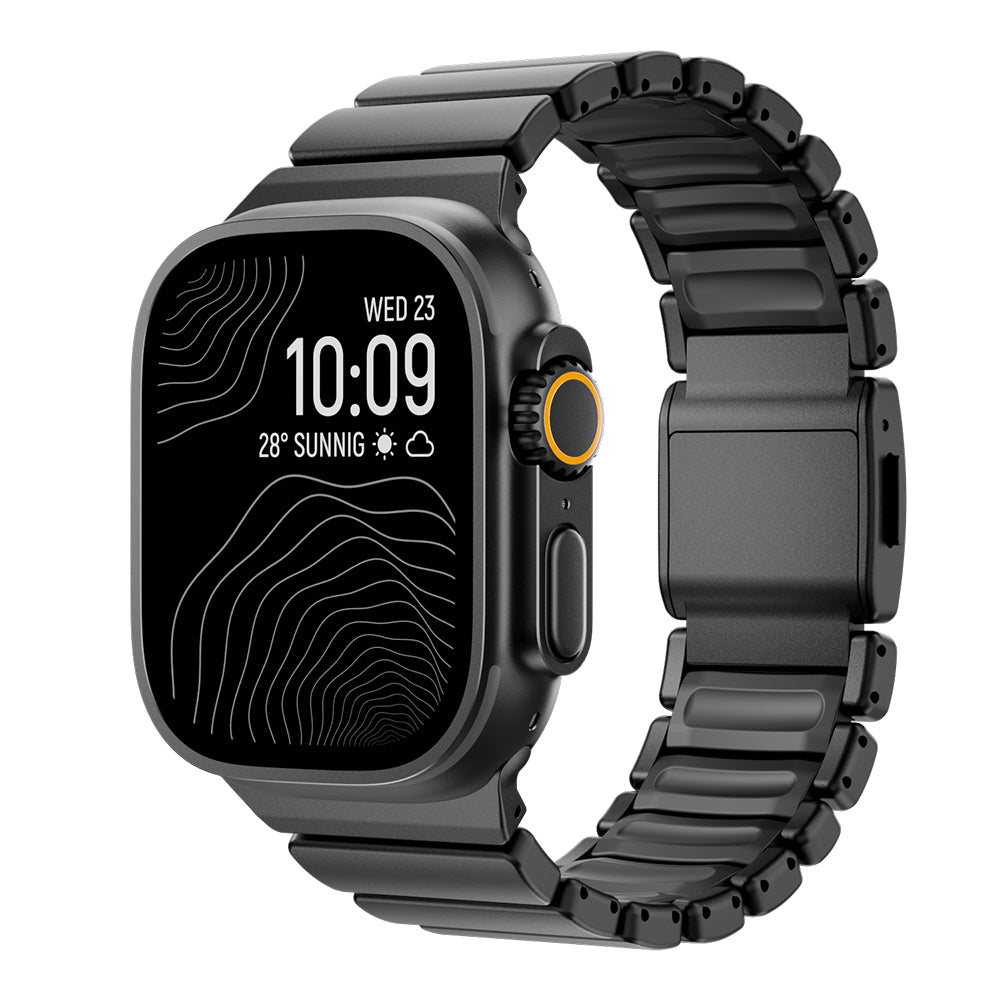 Watch Ultra 49mm Zore KRD-149 Metal Silikon Kordon