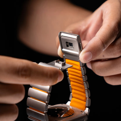 Watch Ultra 49mm Zore KRD-149 Titanyum Silikon Kordon