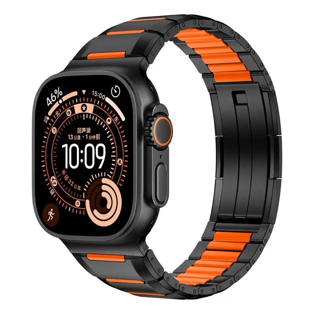 Watch Ultra 49mm Zore KRD-155 Metal Silikon Kordon
