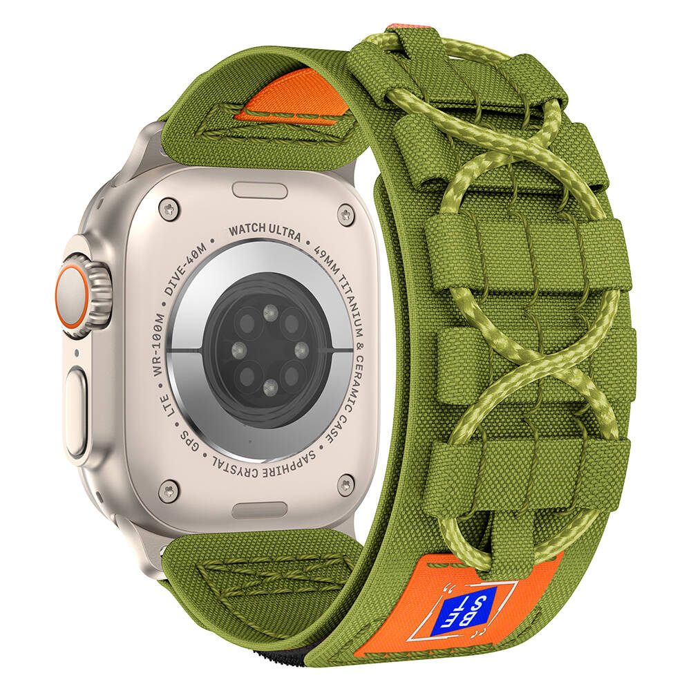 Watch Ultra 49mm Zore KRD-99 Hasır Kordon