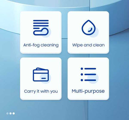 Benks Anti-Fog Buğu Önleyici Temizlik Bezi
