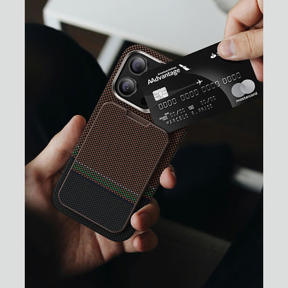 Benks ArmorGo 600D Aramid Fiber Magnetik Standlı Kartlık