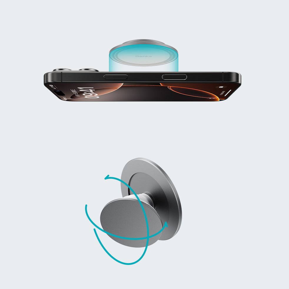 Benks L53 VitaPro Magnetik M-safe Airbag Parmak Ring Stand