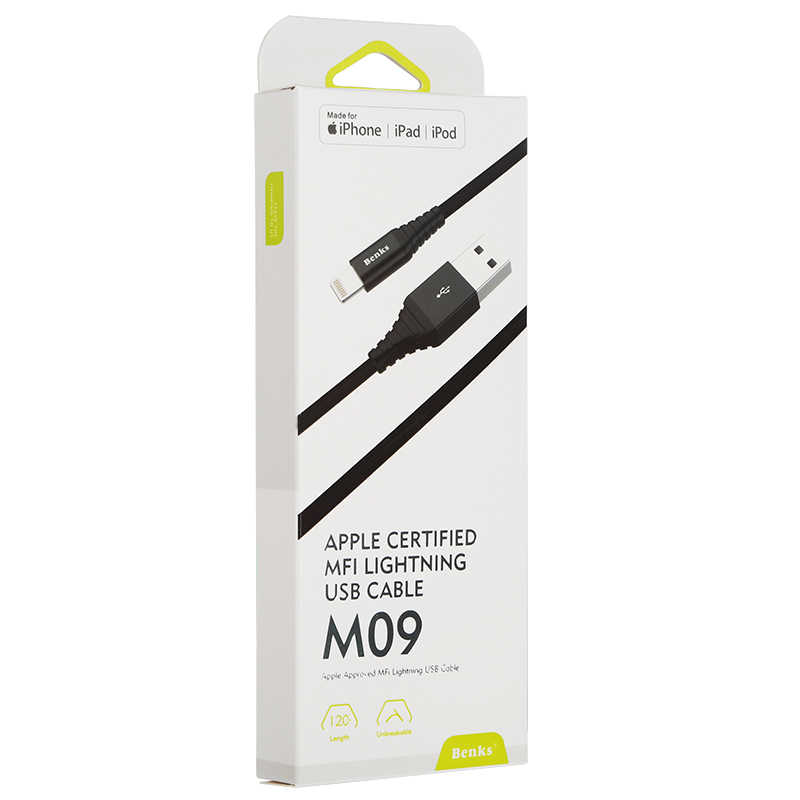 Benks M09 MFI Lightning Kablo