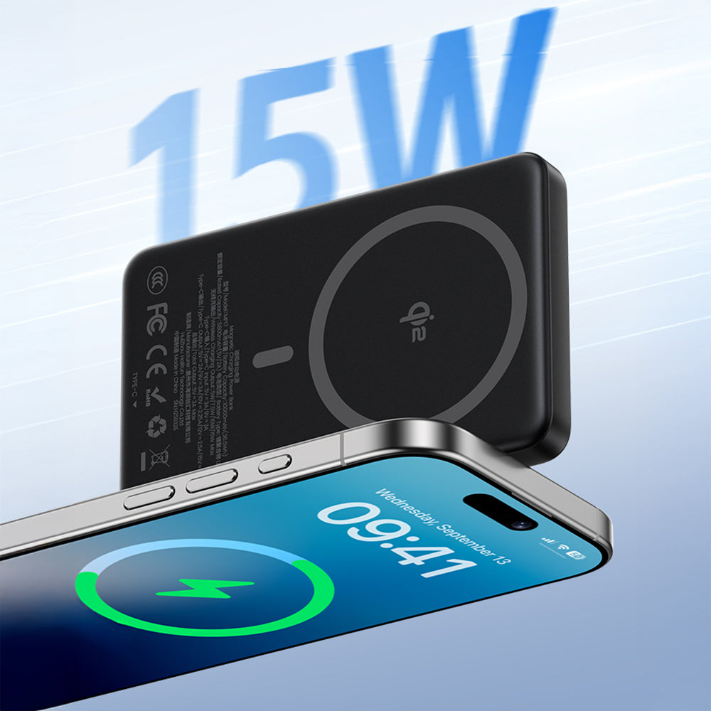 Benks MP17 ArmorGo M-safe Şarj Özellikli 600D Aramid Fiber Qi2 Teknolojili Powerbank 15W 10000mAh