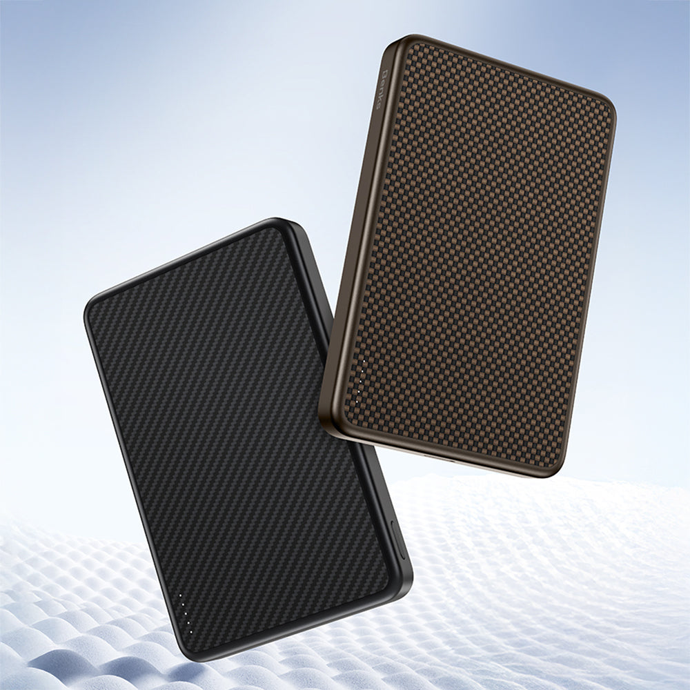 Benks MP17 ArmorGo M-safe Şarj Özellikli 600D Aramid Fiber Qi2 Teknolojili Powerbank 15W 10000mAh