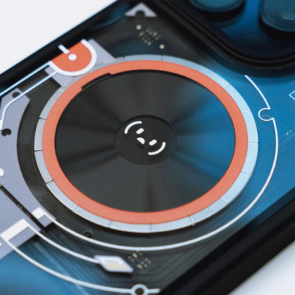 iPhone 15 Pro Kılıf Özelleştirilebilir 3 Fonksiyonlu Bluetooth Bağlantılı Bitmo Lab Bangcase Akıllı M-safe Kılıf