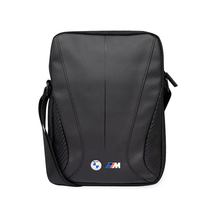 BMW Orijinal Lisanslı Metal Logolu Fermuarlı Çapraz Askılı Tablet Çantası
