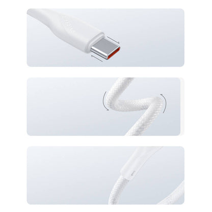 Casebang Type-C To Type-C Hızlı Şarj Özellikli Örgülü 60W PD Kablo 1m