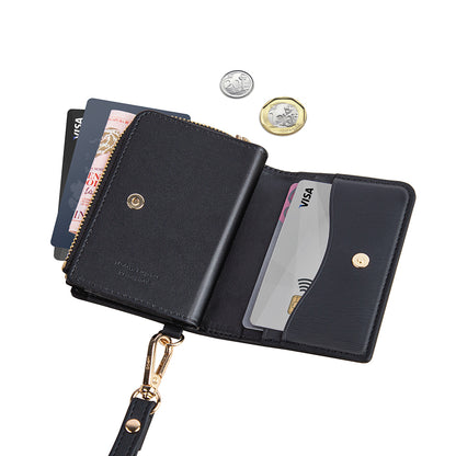 Coehl Mirelle Serisi Fermuar Bölmeli Ring Standlı Magnetik Kartlık