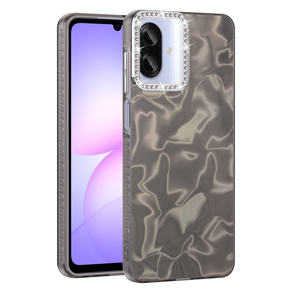 Galaxy A07 Kılıf Airbagli Parlak Taş Detay Tasarımlı Zore Esila Kılıf