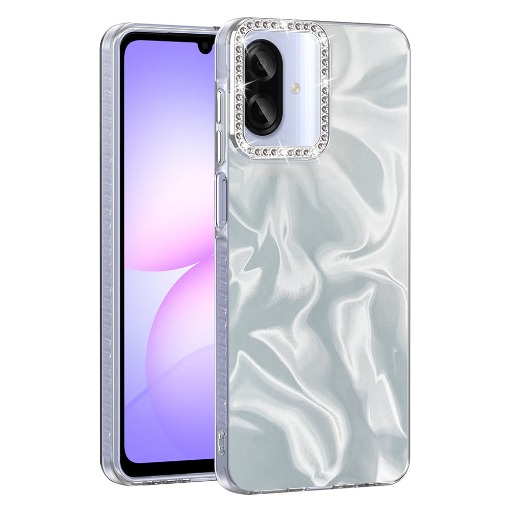 Galaxy A07 Kılıf Airbagli Parlak Taş Detay Tasarımlı Zore Esila Kılıf