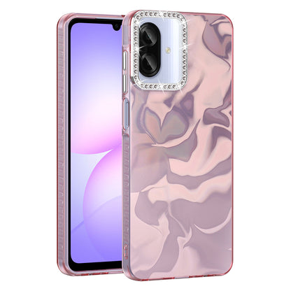 Galaxy A07 Kılıf Airbagli Parlak Taş Detay Tasarımlı Zore Esila Kılıf